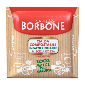 Kit Assaggio 8 Cialde Compostabili Caffè Borbone Gusti Assortiti