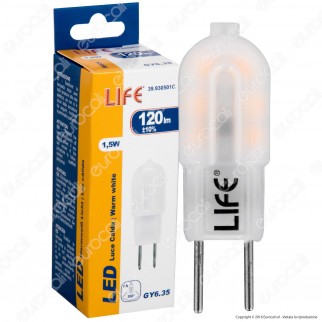 Life Lampadina LED GY6.35 1,5W Bulb - mod. 39.930501C / 39.930501F