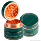 Immagine 1 - Champ High Grinder Tritatabacco 4 Parti in Porcellana e Metallo Porcelain Colore Verde