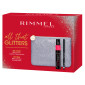 Immagine 1 - Rimmel London All That Glitters Pochette con Mascara Glam'Eyes Day 2 Night Colore Nero e Matita