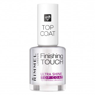 Rimmel London All That Glitters Pochette con Top Coat Finishing Touch e Smalti Super Shine 315