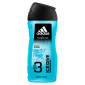 Immagine 2 - Adidas Ice Dive Confezione Regalo con Refreshing Shower Gel 3in1 da 250ml + Deodorante Spray Fresh