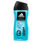 Immagine 2 - Adidas Ice Dive Confezione Regalo con Refreshing Shower Gel 3in1 da 250ml + Deodorante Spray Fresh