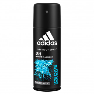 Adidas Ice Dive Confezione Regalo con Refreshing Shower Gel 3in1 da 250ml + Deodorante Spray Fresh