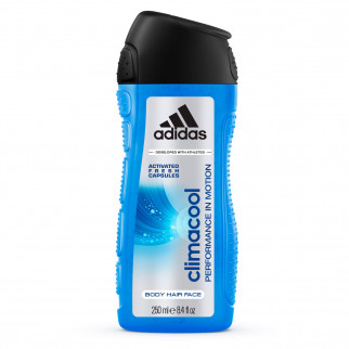 Adidas Climacool Confezione Regalo con Bagnoschiuma Rinfrescante 3in1 da 250ml + Deodorante Spray