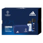 Immagine 1 - Adidas Uefa VIII Champions League Confezione Regalo con Deodorante Spray da 150ml + Eau de Toilette