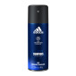 Immagine 2 - Adidas Uefa VIII Champions League Confezione Regalo con Deodorante Spray da 150ml + Eau de Toilette