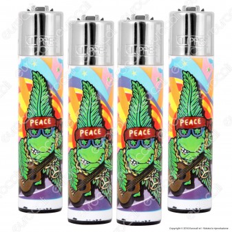 Clipper Large Fantasia Cannabuds 003 - 4 Accendini [TERMINATO]