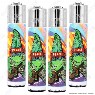 Clipper Large Fantasia Cannabuds 003 - 4 Accendini [TERMINATO]