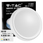 V-Tac Gallery VT-8402 Plafoniera LED Rotonda 20W/40W SMD Changing Color CCT 3in1 Dimmerabile - SKU 2114761