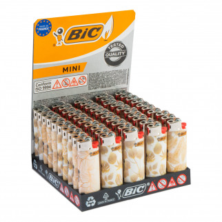 Bic Mini J25 Accendini Piccoli Fantasia Pampa - Box da 50 Accendini