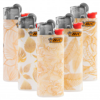 Bic Mini J25 Accendini Piccoli Fantasia Pampa - Serie da 5 Accendini