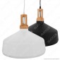 V-TAC VT-7545 Lampadario in Metallo con Portalampada per Lampadine E27 - SKU 3765 / 3766