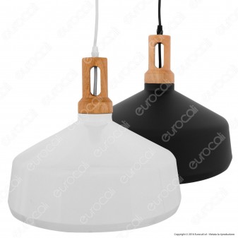 V-TAC VT-7545 Lampadario in Metallo con Portalampada per Lampadine