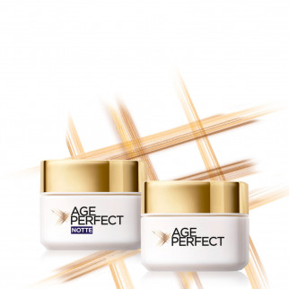 L'Oréal Paris Exclusive Collection Confezione Regalo con Age Perfect Crema Viso Rimagliante Giorno