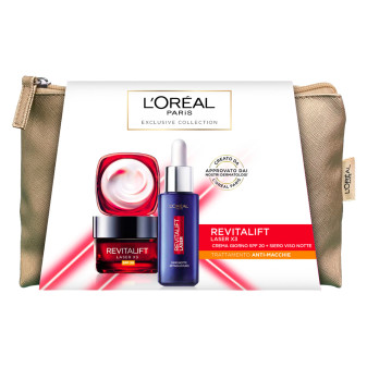 L'Oréal Paris Exclusive Collection Confezione Regalo con Siero Revitalift Laser Retinolo Puro +