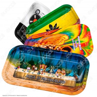 V-Syndicate Rolling Tray Vassoio Di Rollaggio in Metallo