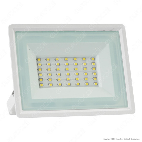 V-Tac VT-4934 Faro LED Floodlight 30W SMD Slim IP65 Bianco - V-Tac VT-4934 Faro LED Floodlight 30W SMD Slim IP65 Bianco -