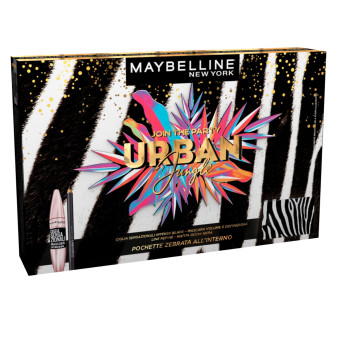 Maybelline New York Join The Party Urban Jungle Confezione Regalo con Ciglia Sensazionali Mascara +