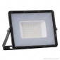 V-Tac VT-4051 Faro LED Floodlight 50W SMD Slim IP65 Nero - SKU 215958 / 215959 / 215960