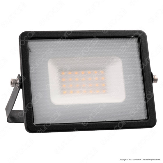V-Tac VT-4031 Faro LED Floodlight 30W SMD Slim IP65 Nero - SKU V-Tac VT-4031 Faro LED Floodlight 30W SMD Slim IP65 Nero - SKU