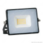 V-Tac VT-4021 Faro LED Floodlight 20W SMD Slim IP65 Nero - SKU 215946 / 215947 / 215948