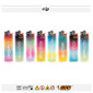 Immagine 2 - Bic Slim J23 Accendini Medi Fantasia Hashtag - Serie da 5 Accendini