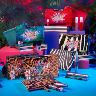 Maybelline New York Join The Party Urban Jungle Confezione Regalo con Super Stay Rosssetto 20