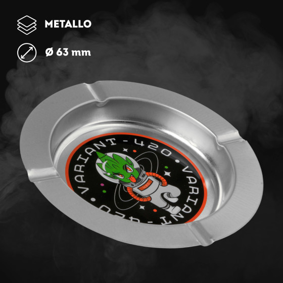 Posacenere da Tavolo in Metallo Ø63mm Fantasia Variant-420