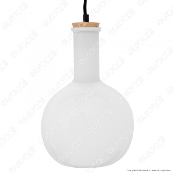 V-TAC VT-7205 Lampadario in Vetro con Portalampada per Lampadine E27 V-TAC VT-7205 Lampadario in Vetro con Portalampada per Lampadine E27