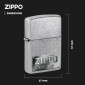 Immagine 4 - Zippo Accendino a Benzina Ricaricabile ed Antivento con Fantasia Zippo Design - mod. 48487