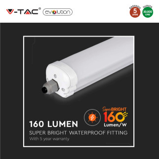 V-Tac Evolution VT-1524 Tubo LED Plafoniera 24W Lampadina SMD