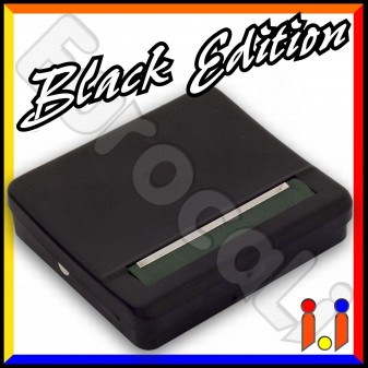 Rollatore Tabacchiera per Cartine Corte Black Edition
