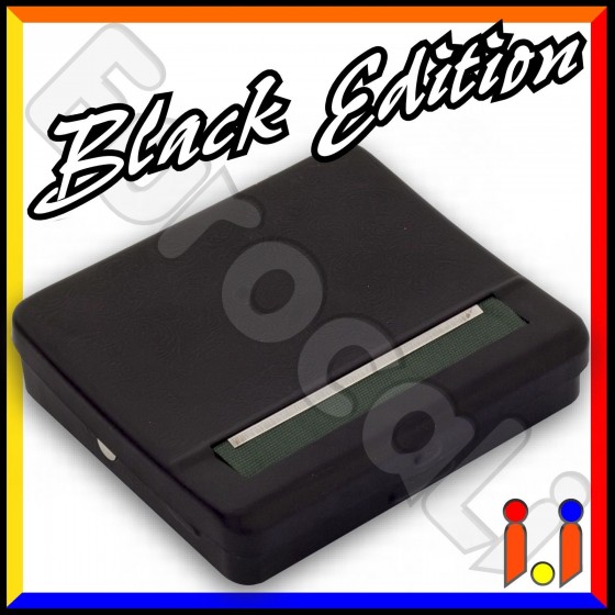 Rollatore Tabacchiera per Cartine Corte Black Edition Rollatore Tabacchiera per Cartine Corte Black Edition