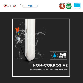 V-Tac Pro VT-170 Tubo LED Plafoniera 70W Lampadina Chip Samsung