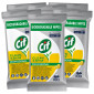 Immagine 1 - Cif Professional Clean & Shine Salviette Detergenti Igienizzanti Biodegradabili Profumo Limone - 6