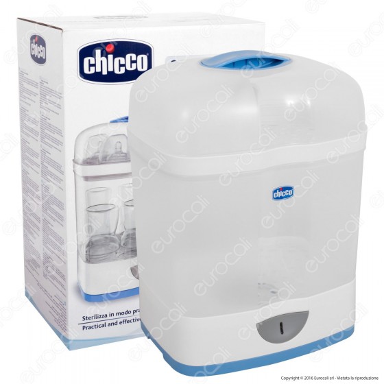 Chicco Sterilizzatore Elettrico a caldo SterilNatural 2 in 1 Chicco Sterilizzatore Elettrico a caldo SterilNatural 2 in 1