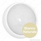 Immagine 2 - Wiva Plafoniera LED 17W mod. BULK Bianca Forma Circolare IP65 con