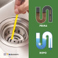 Immagine 3 - Intergross Cleaning Stick Bastoncini Profumati per Pulizia delle Tubature Profumo Limone -