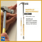 Immagine 2 - Intergross Scrhammer Multiutensile 6in1 con Martello Rimuovi Chiodi 4 Cacciaviti Inclusi nel Manico