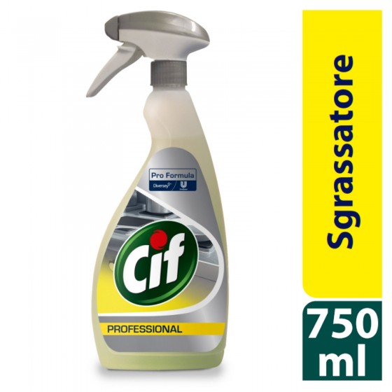 Sgrassatore per Cucine Spray 750ml Cif Professional