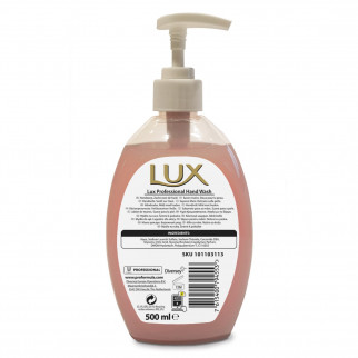 Lux Professional Sapone Mani Delicato Detergente Profumato - 4 flaconi da 500ml