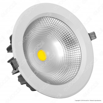 V-Tac VT-26201 RD Faretto LED da Incasso Rotondo 20W COB - SKU 1273 /