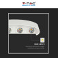 Immagine 9 - V-Tac VT-848 Lampada LED da Muro 7W Wall Light Bianca Applique