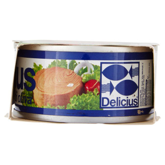 Delicius Tonno Pinna Gialla all'Olio di Oliva - Confezione con 3
