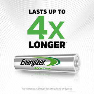 Energizer Accu Recharge Power Plus HR03 Mini Stilo AAA Micro 1.2V