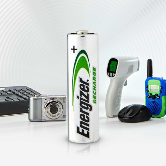 Energizer Accu Recharge Power Plus HR6 Stilo AA Mignon 1.2V Pile