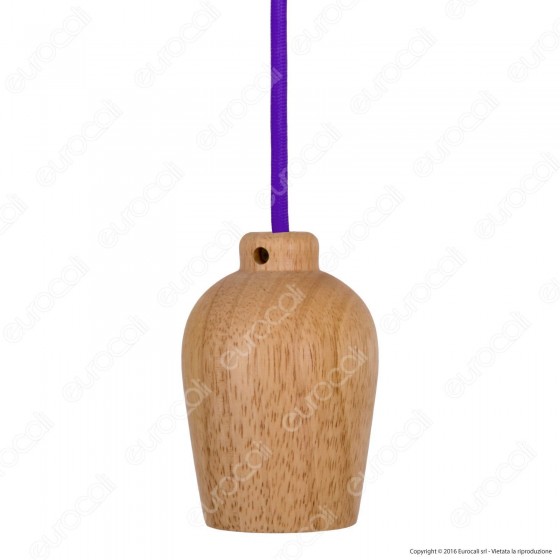 V-TAC VT-7778 Lampadario in Legno con Portalampada per Lampadine E27 V-TAC VT-7778 Lampadario in Legno con Portalampada per Lampadine E27