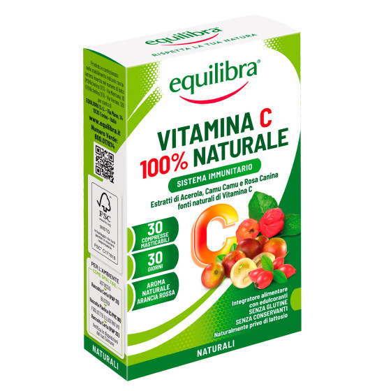 Equilibra Vitamina C Integratore Naturale per Sistema Immunitario Equilibra Vitamina C Integratore Naturale per Sistema Immunitario