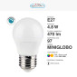 Immagine 2 - V-Tac Smart VT-2224 Lampadina LED E27 4.8W Bulb G45 MiniGlobo